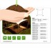 ALEKO Rectangle 10' x 6.5' Waterproof Sun Shade Sail Canopy Tent Replacement, Green   556737945